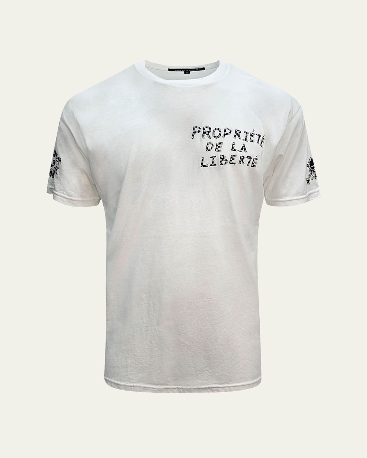 Men's Crystal Propriete Cout de la Liberte T-Shirt