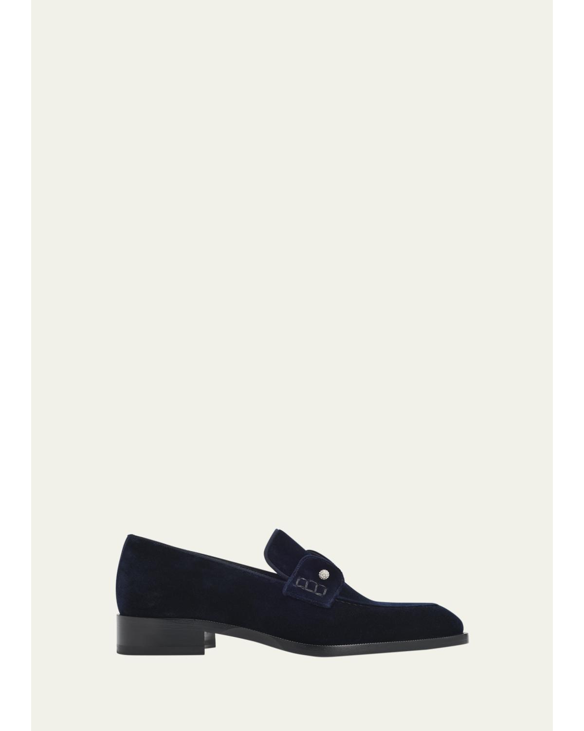 Men'S Chambelimoc Night Strass Velvet Loafers