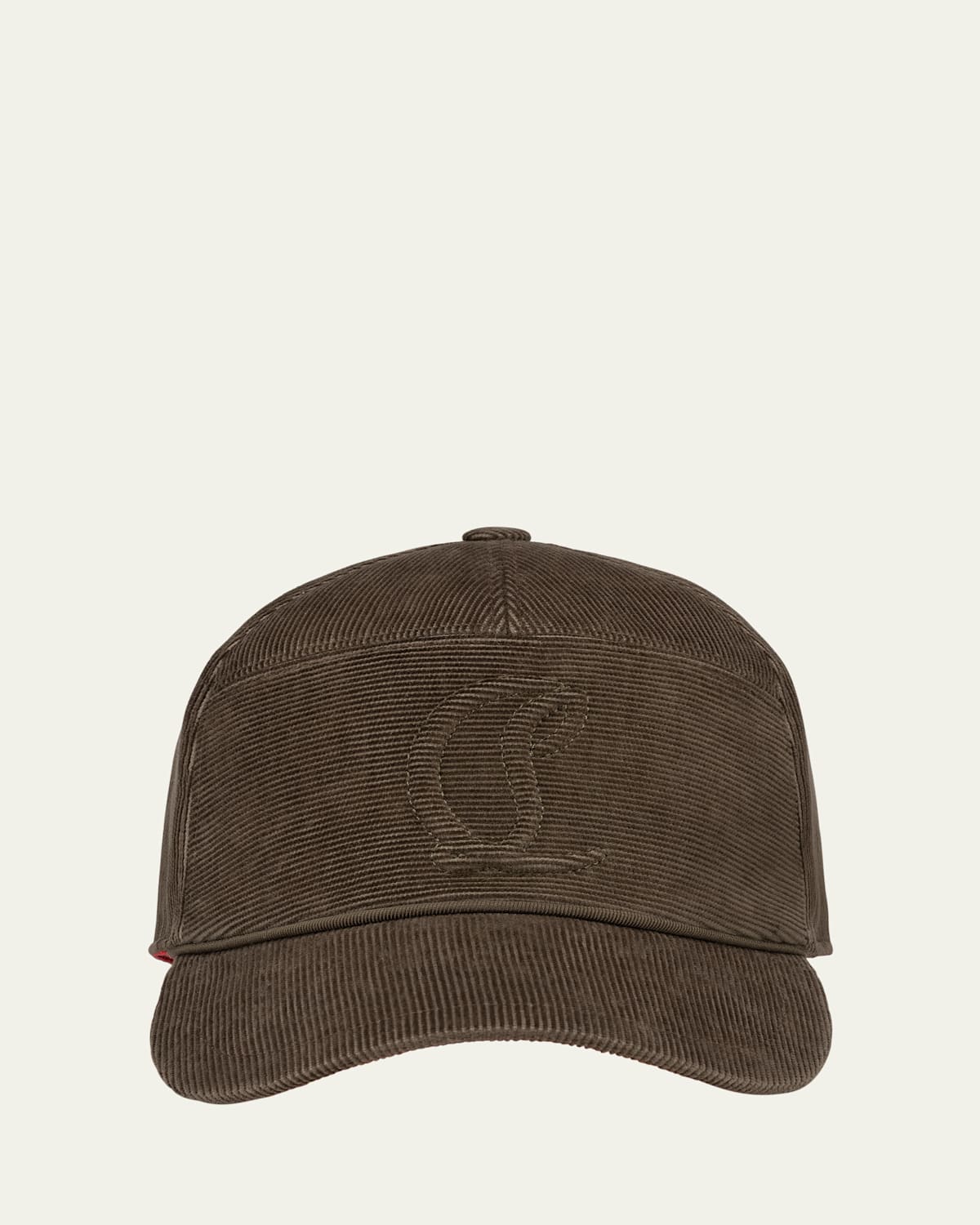 Men's Enky Mooncrest Velvet Corduroy Baseball Cap