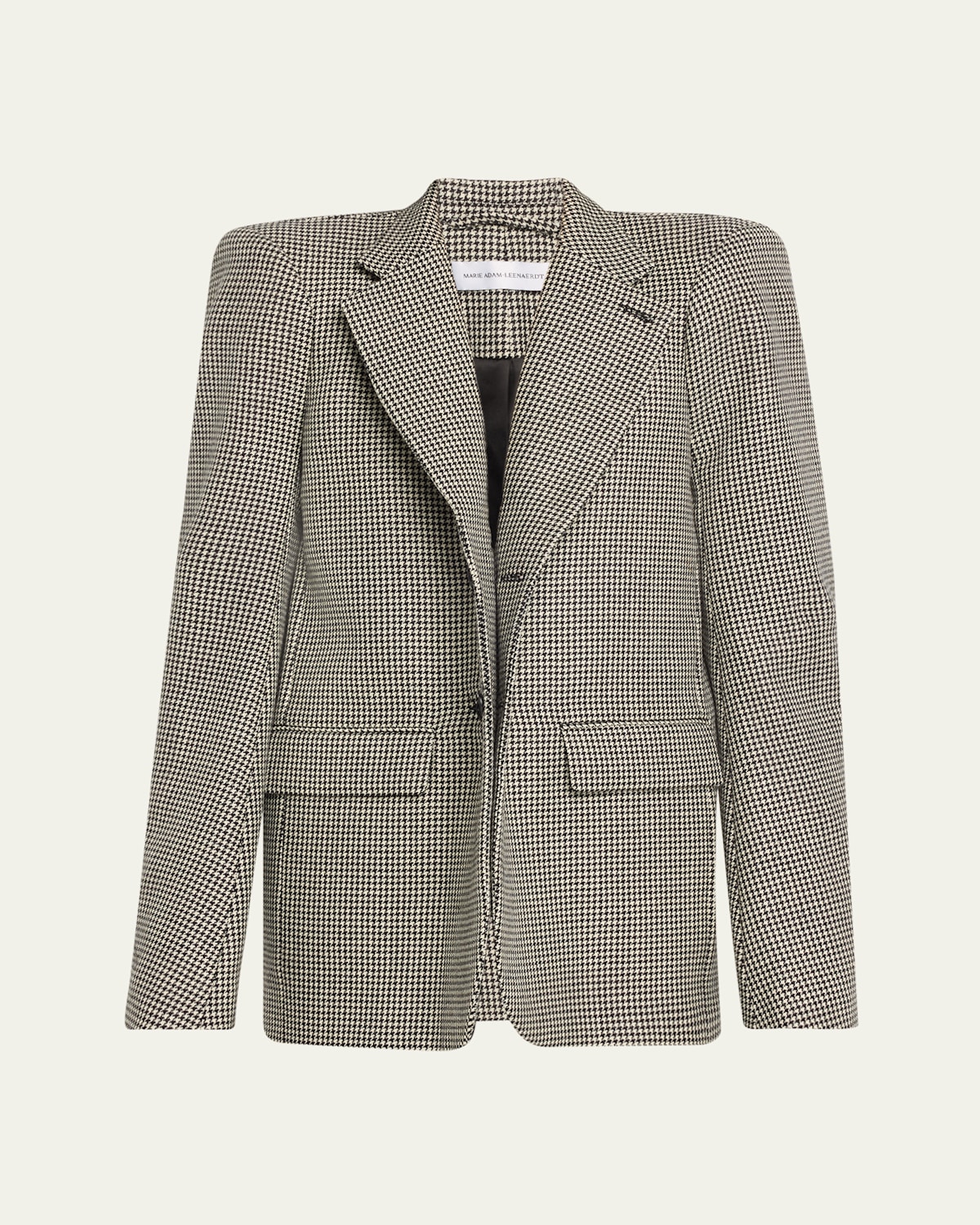 Houndstooth Hanger Tailoring Wool Jacket