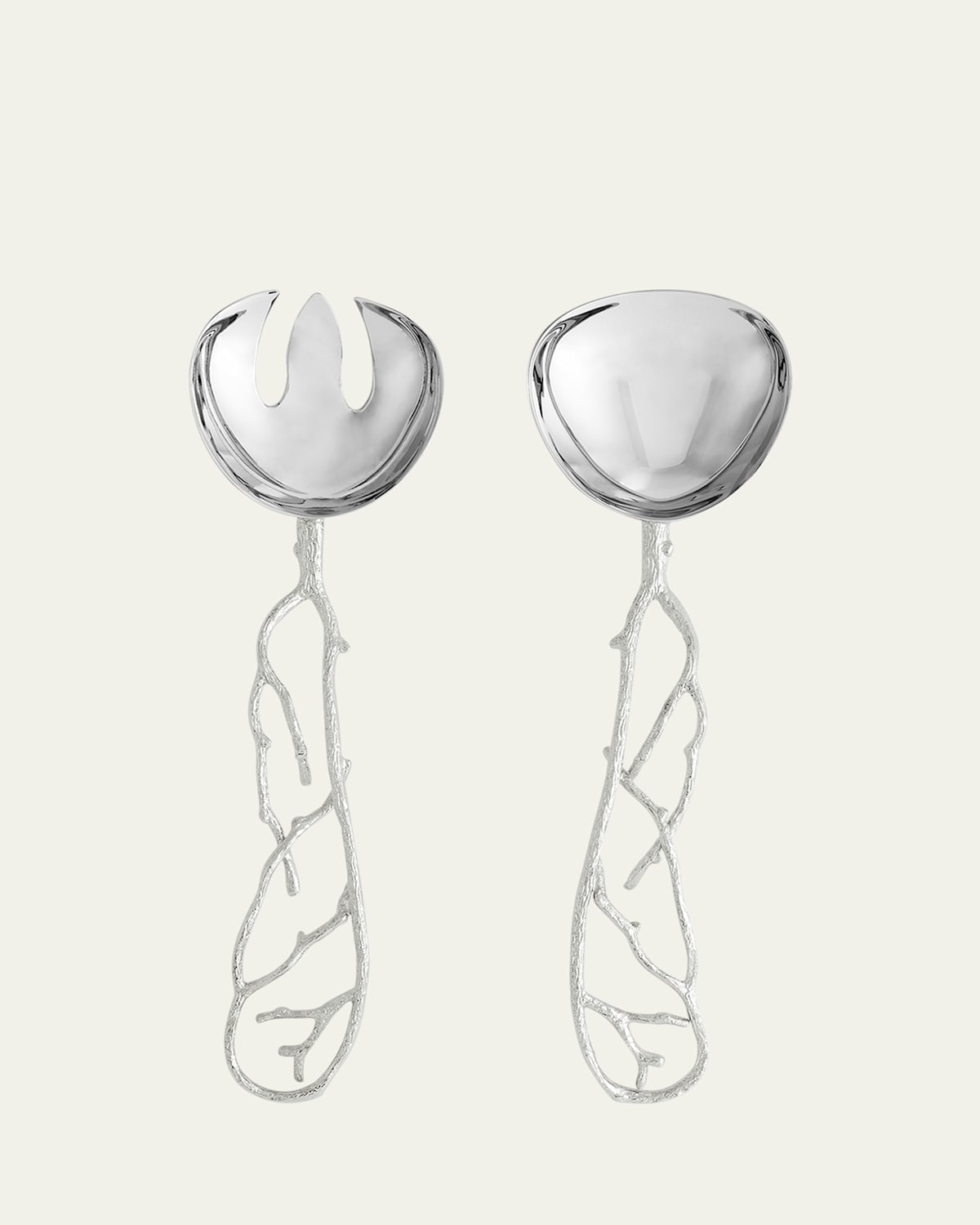 Michael Aram Pomegranate Serving Set In Silver