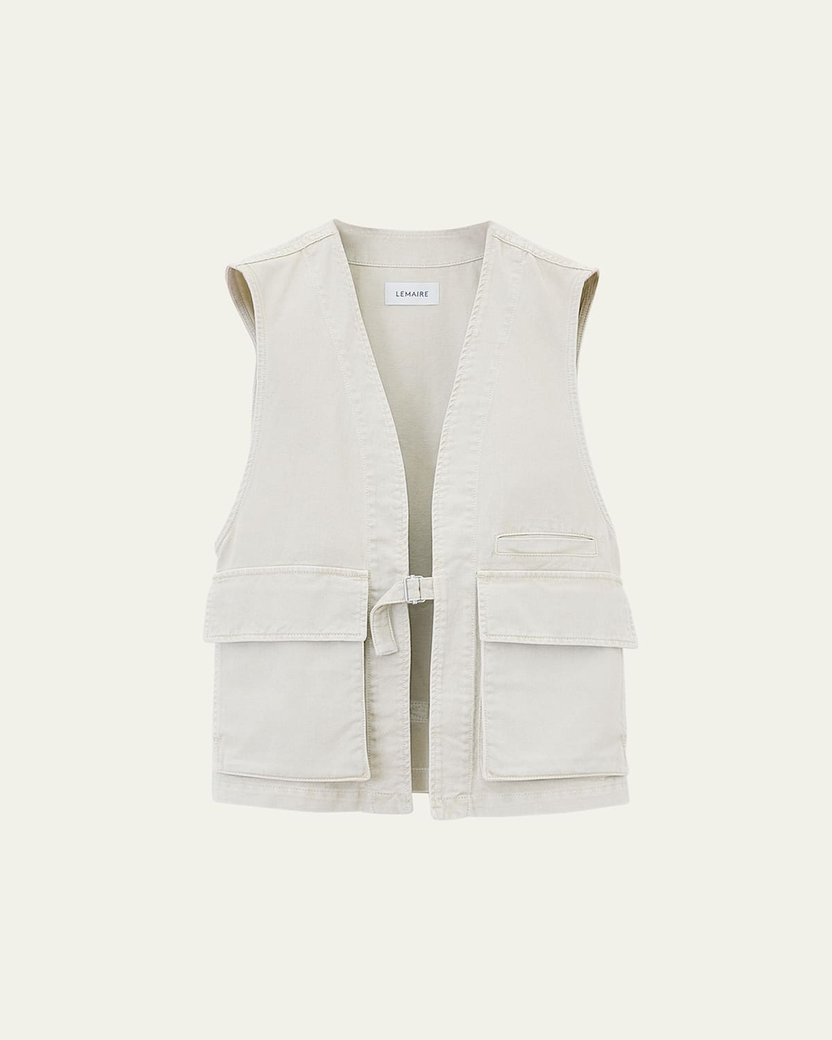 Men's Denim Utility Vest