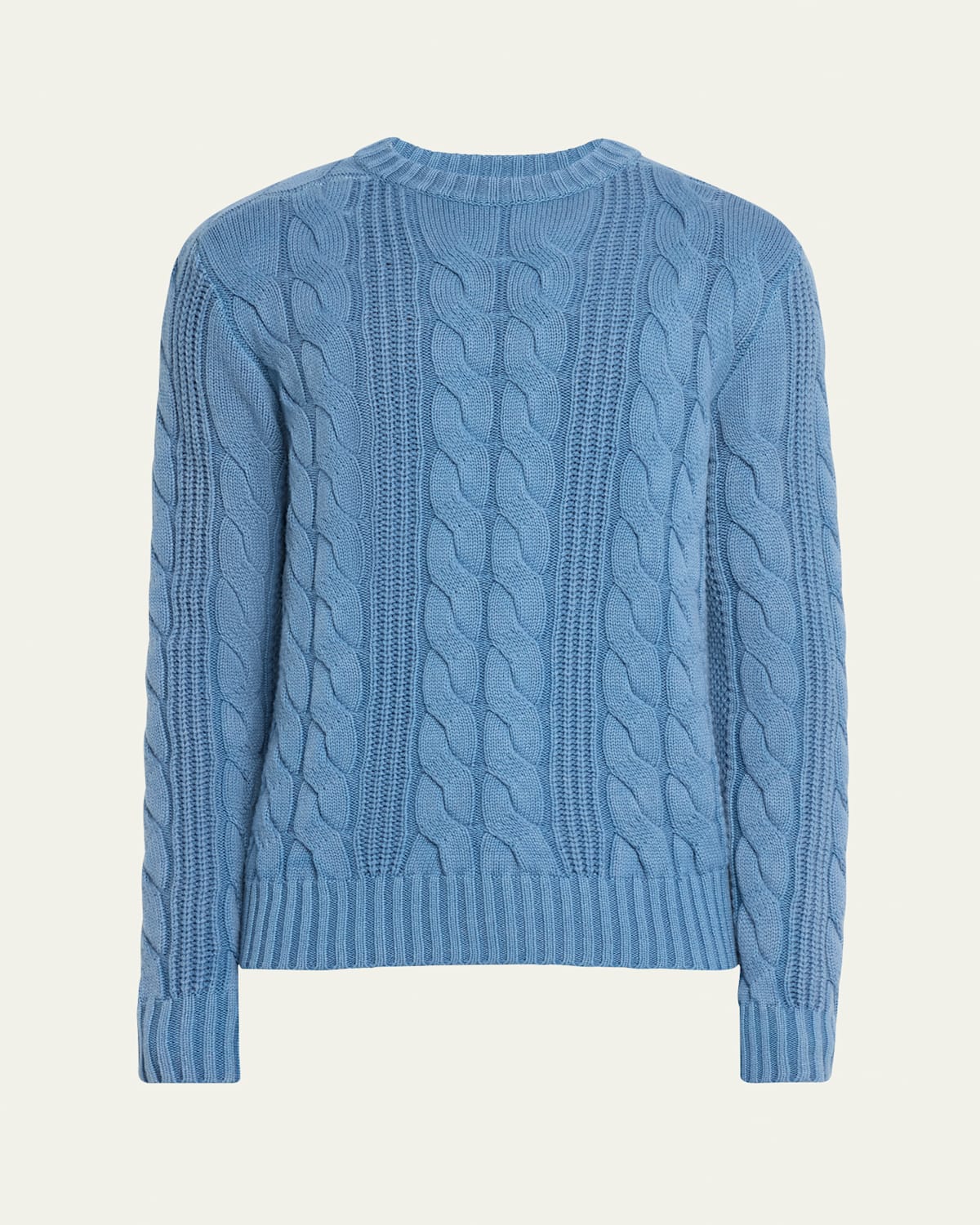 Men's Cosimo Cashmere Cable Crewneck Sweater