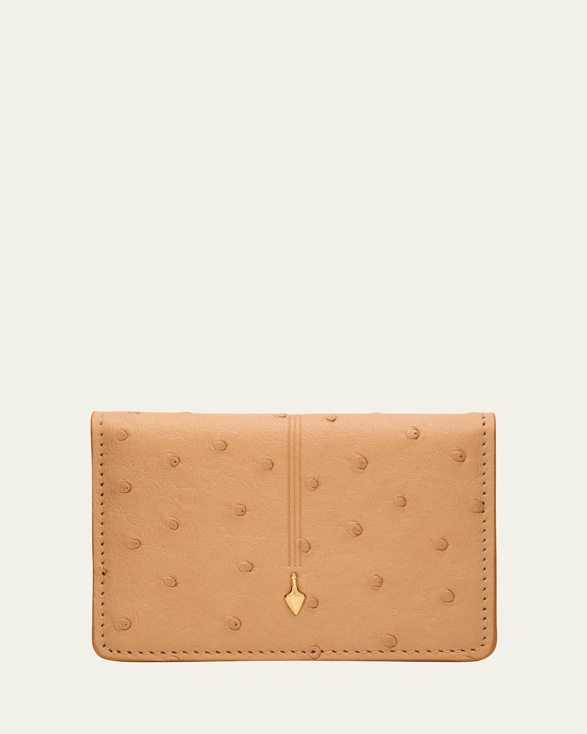 Men's Cassandre Ostrich Bifold Wallet