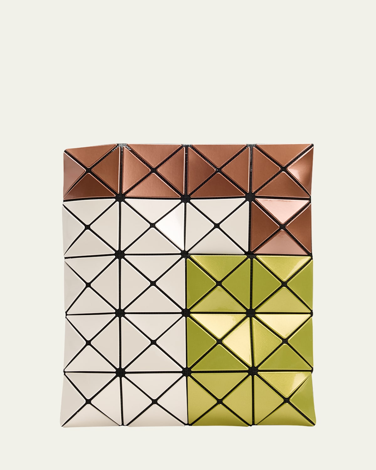 Tres Geo Nylon Shoulder Bag