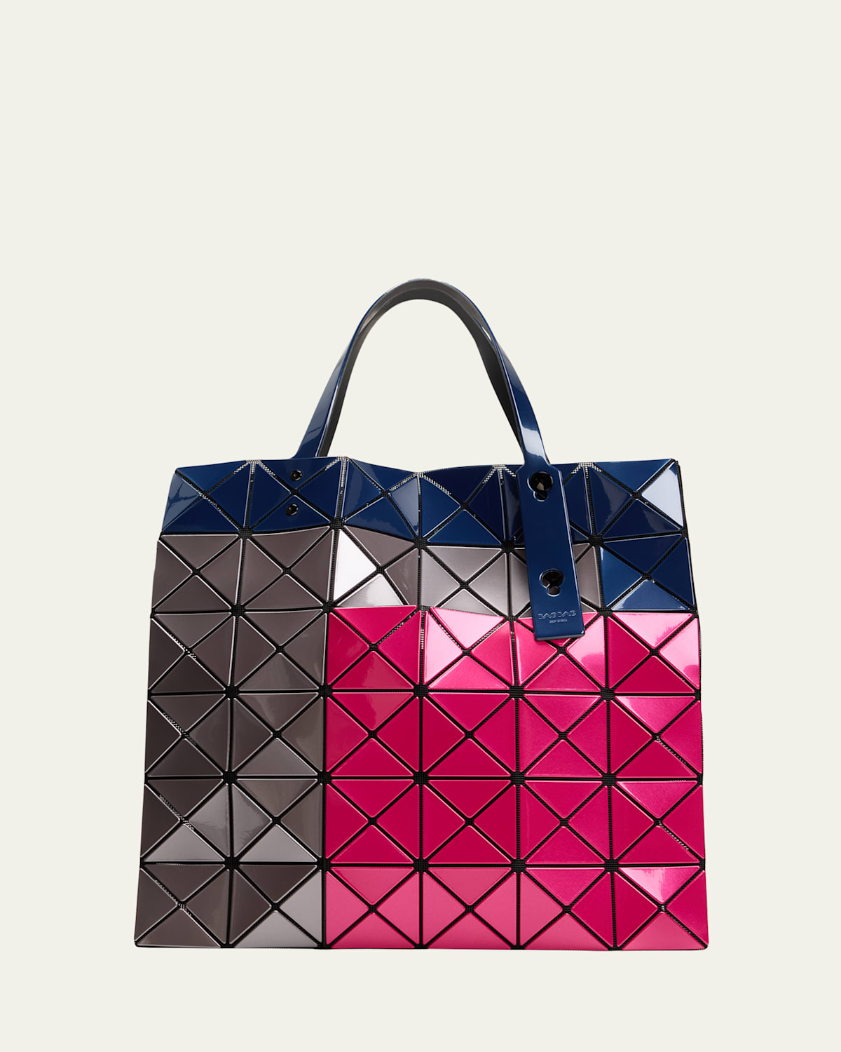 Tres Geo Nylon Tote Bag
