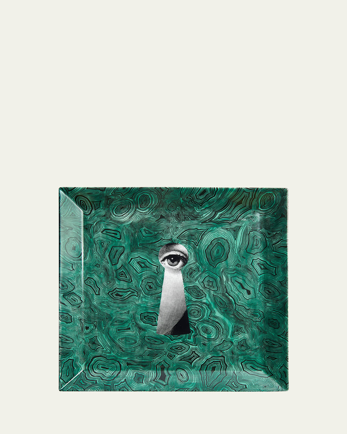 Serratura Malachite Square Tray