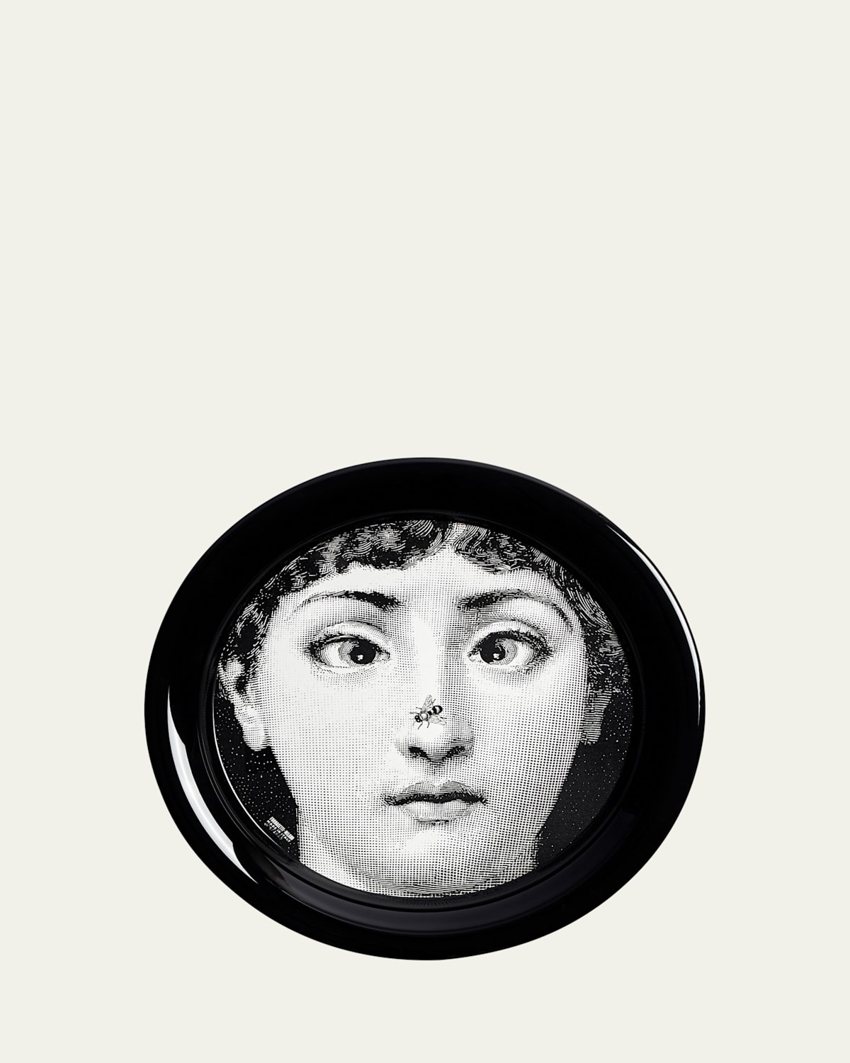 Fornasetti Tema E Variazioni N.363 Tray In Blackwhite