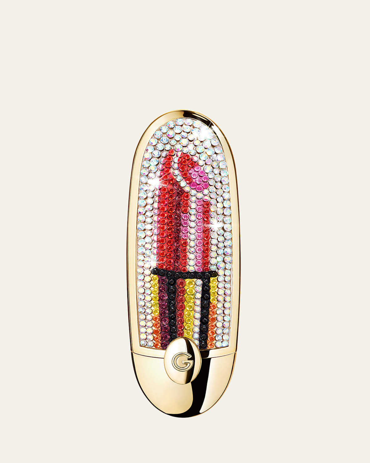 Guerlain Holiday Limited Edition Rouge G Customizable Lipstick Case In Embrasse-moi!