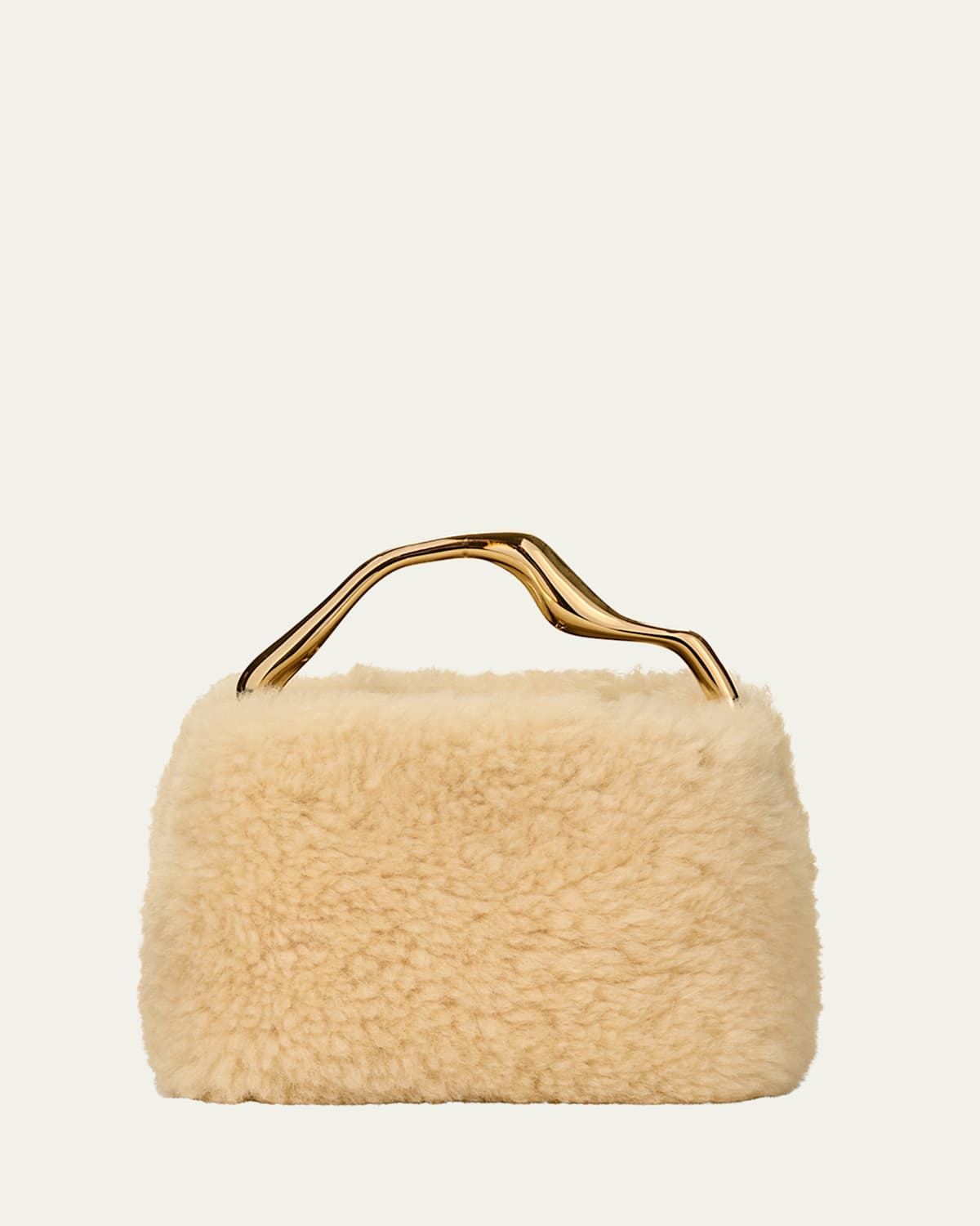 Cult Gaia Solene Mini Top Handle In Natural