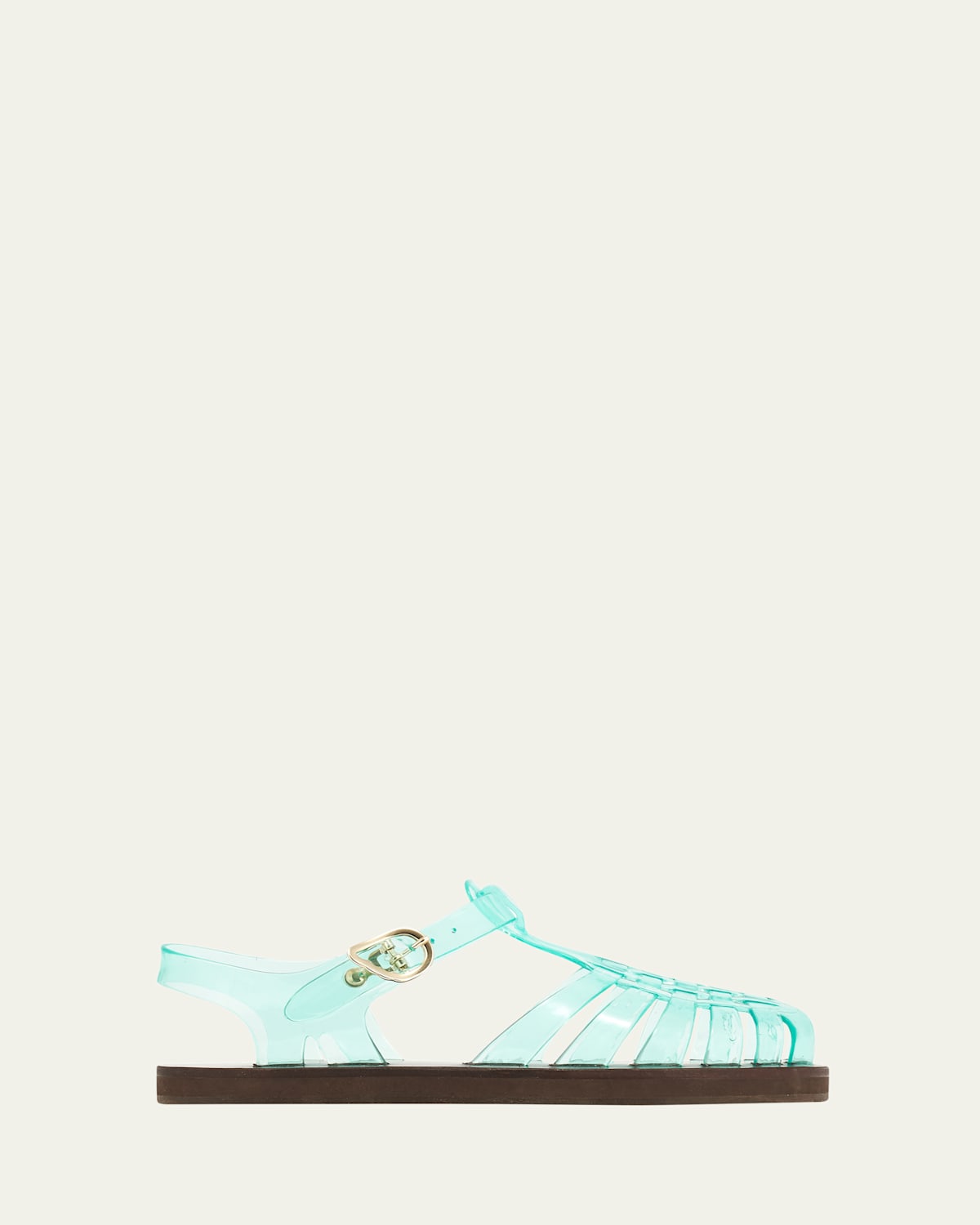 Ancient Greek Sandals Homeria Transparent Jelly Fisherman Sandals