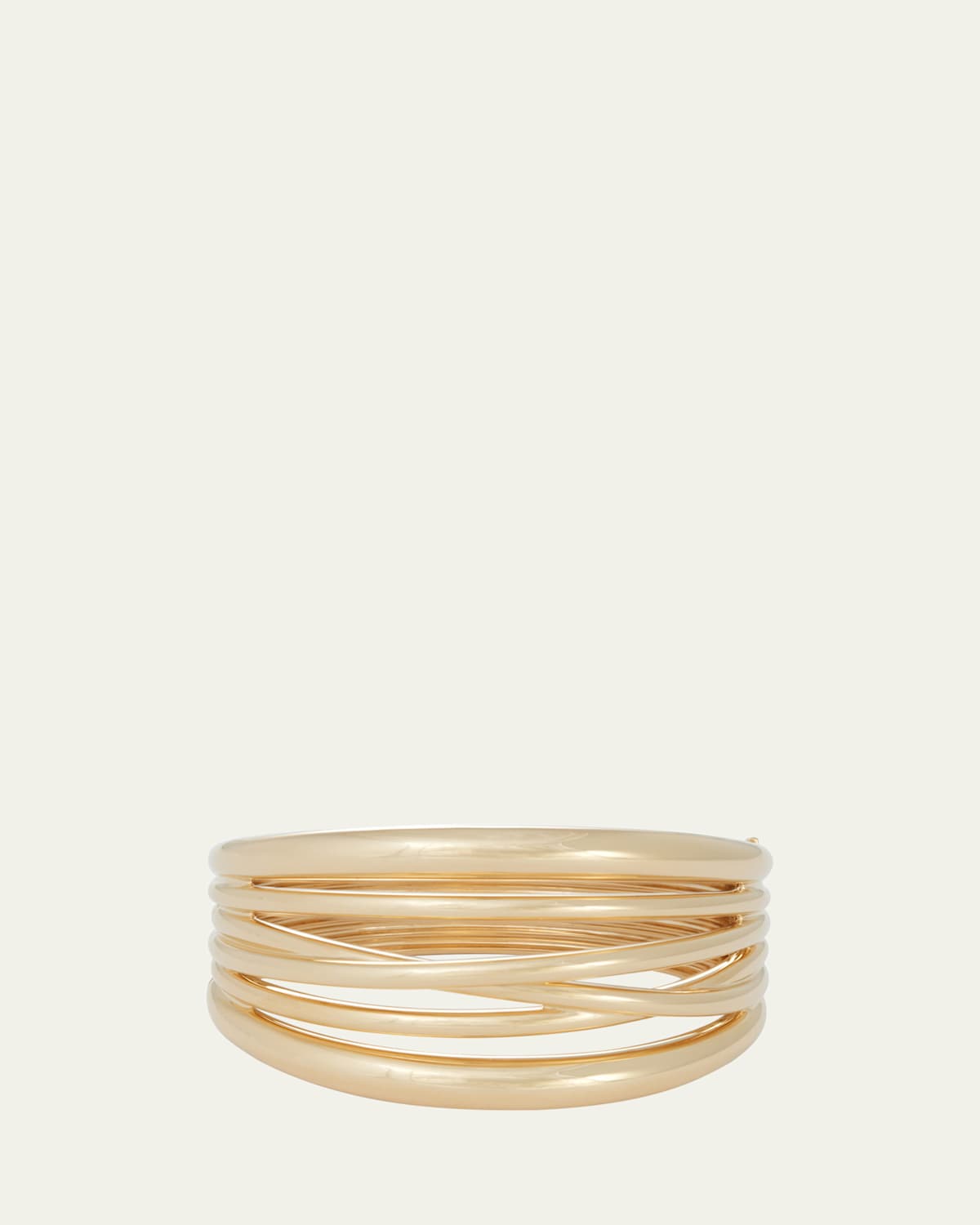 18K Yellow Gold Scribble Bracelet