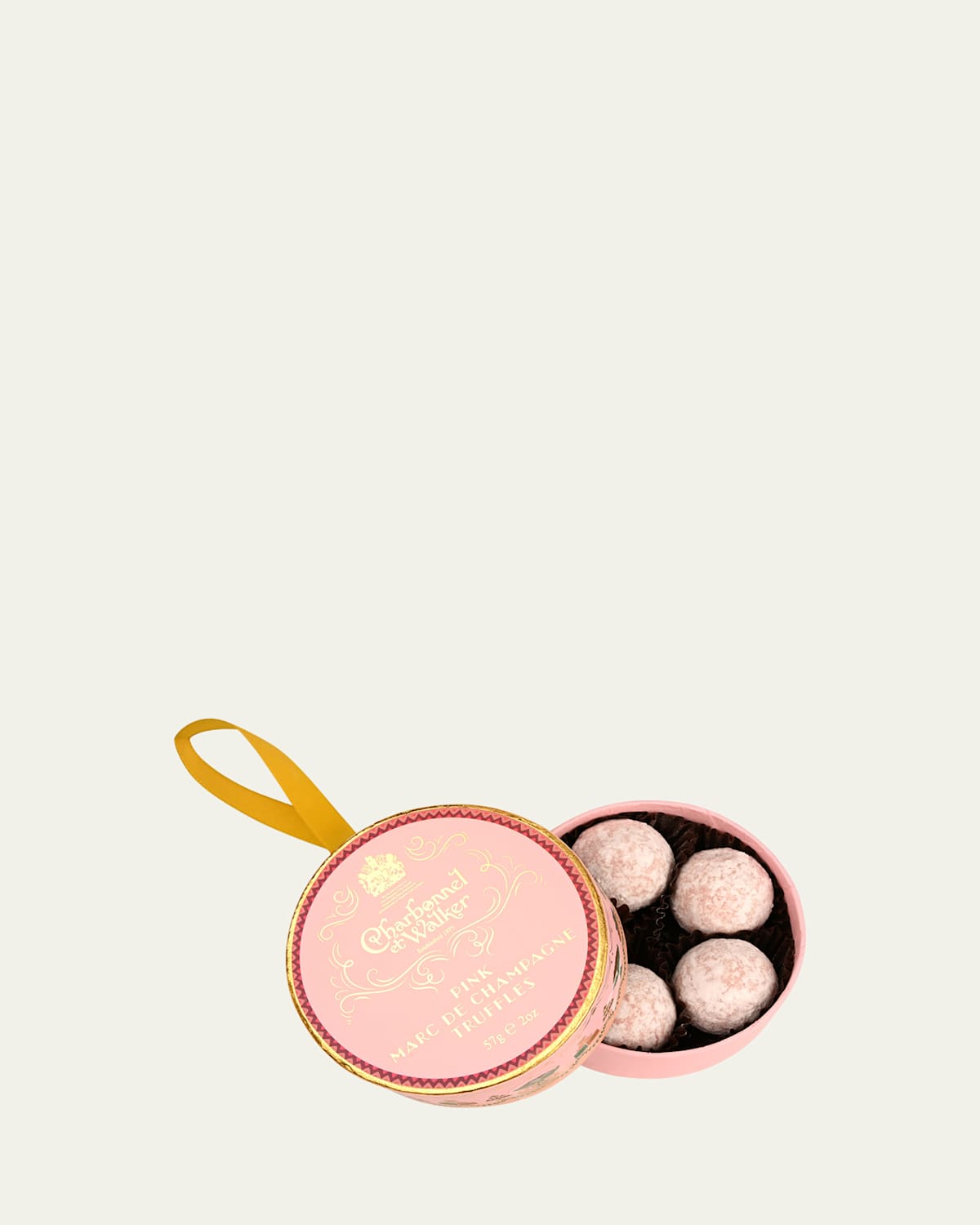 Pink Marc de Champagne Truffles, 2 oz.