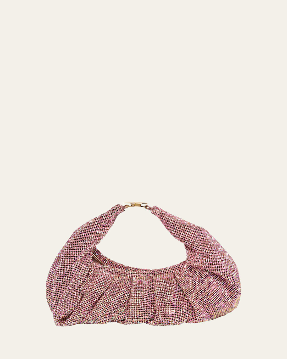 Yenneffer Rhinestone Top-Handle Bag