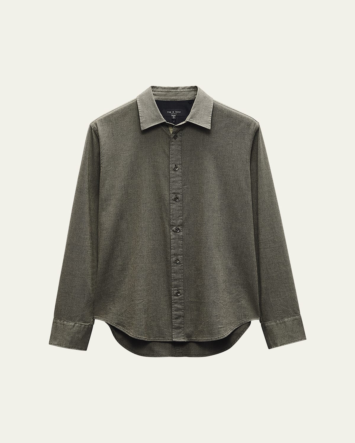 Rag & Bone Cotton-blended Shirt In Army
