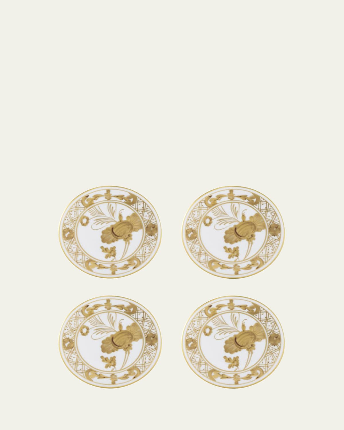Ginori 1735 Four Piece Coaster Set In Oiaurum