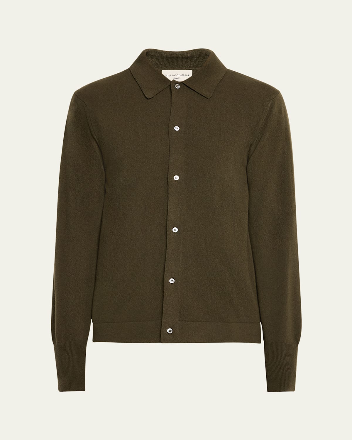 Men's Brent Button Down Wool Shirt