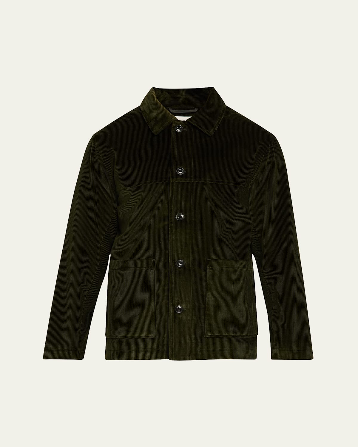 OFFICINE GENERALE MEN'S ULYSSE CORDUROY OVERSHIRT 