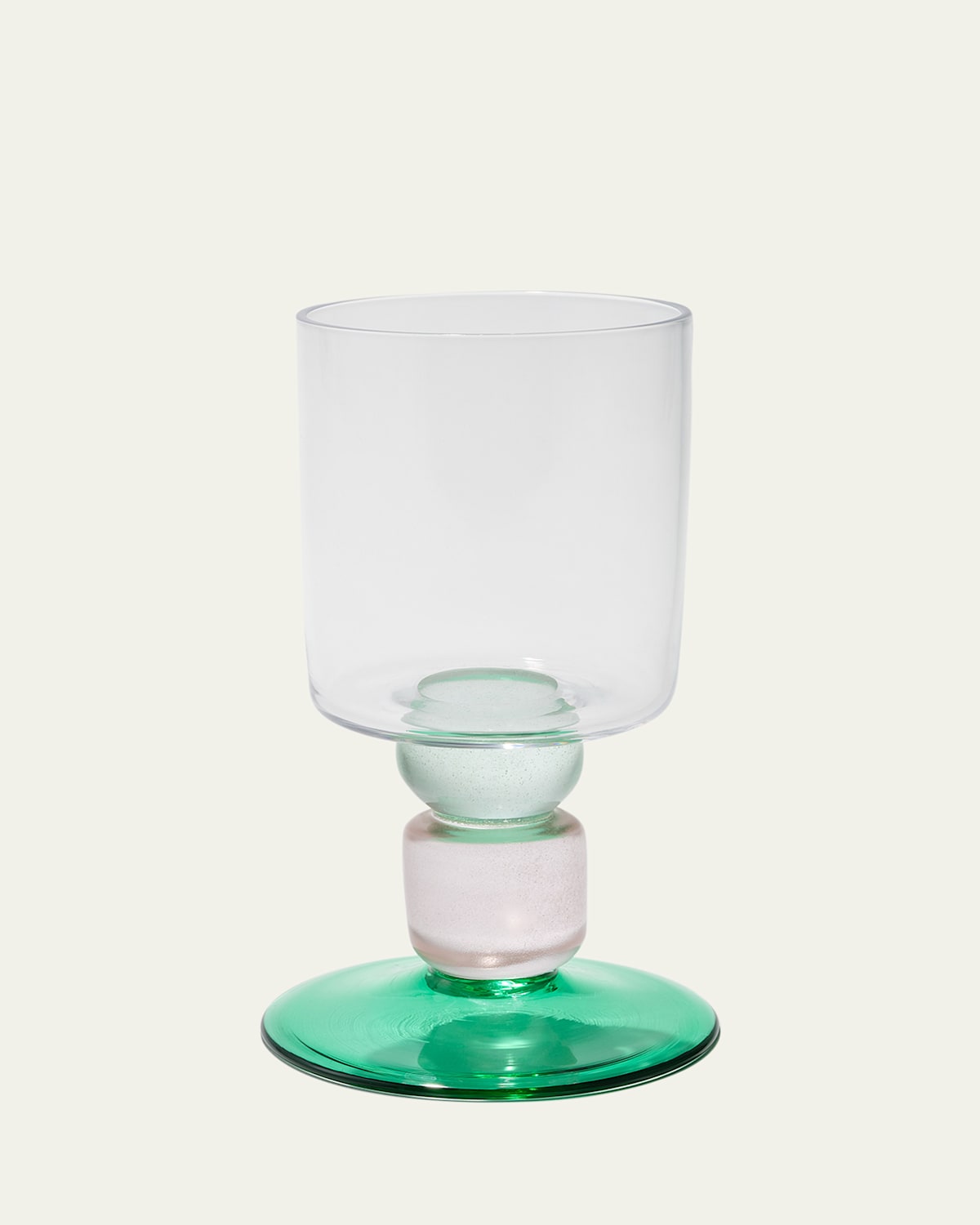 Gather Glass Hand-Blown Miami Wine Glass