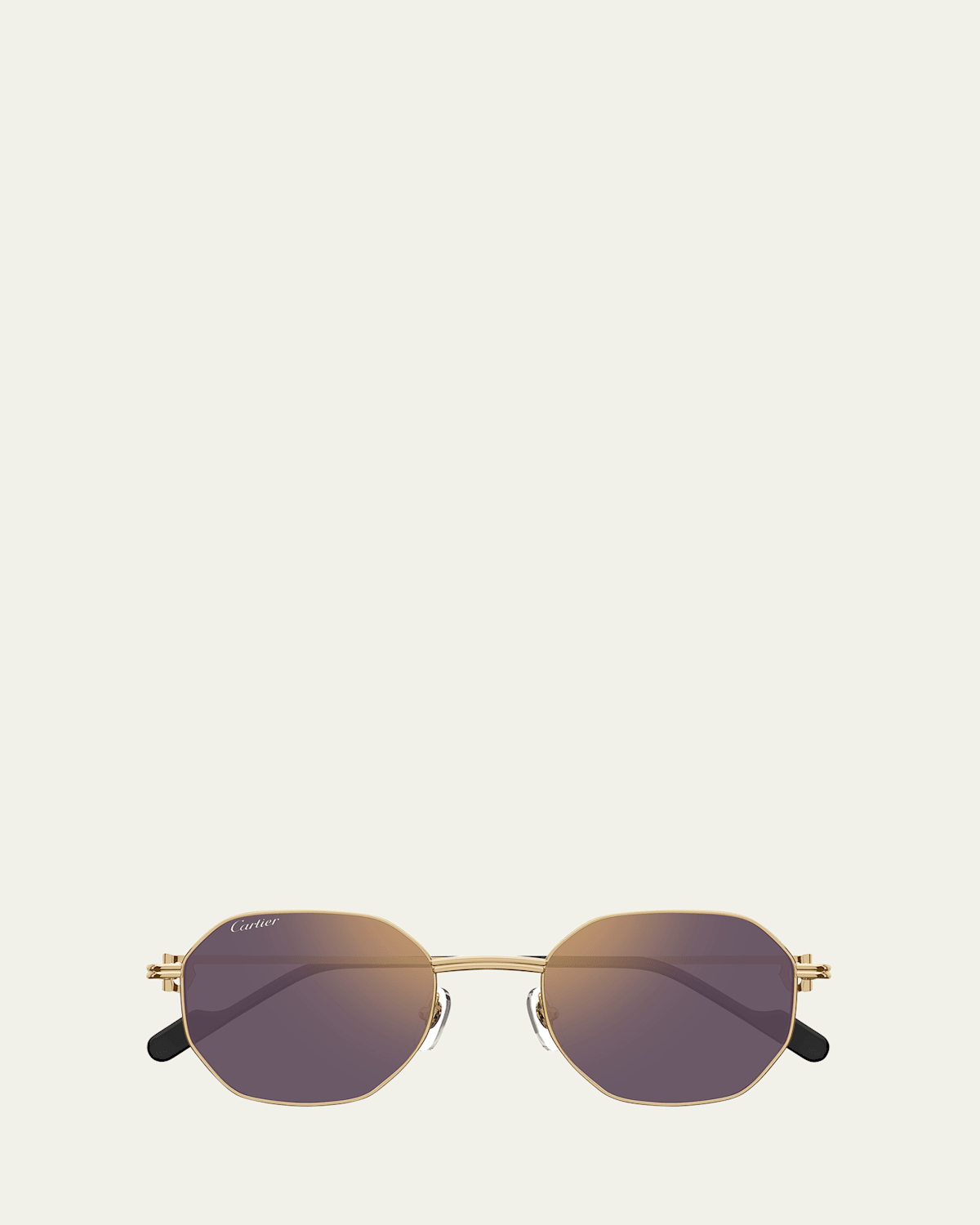 Mirrored Round Metal Sunglasses