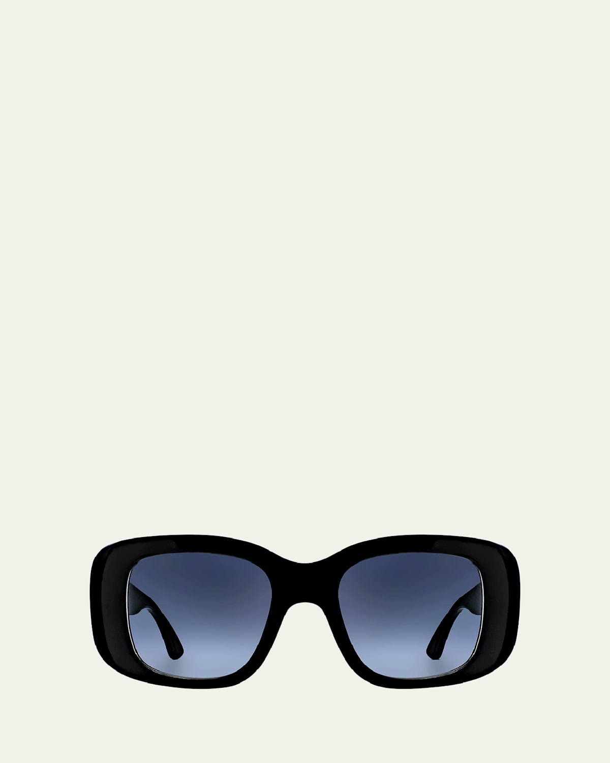 Thierry Lasry Swimmy Acetate Square Sunglasses In Black
