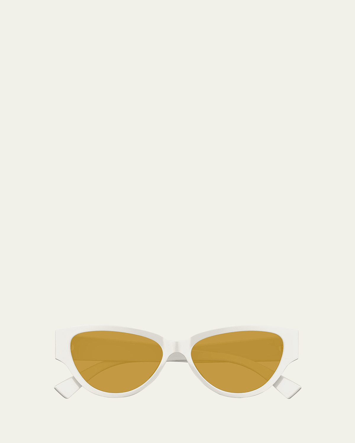 Bottega Veneta Bv1319s Eye Logo-print Acetate Sunglasses In White