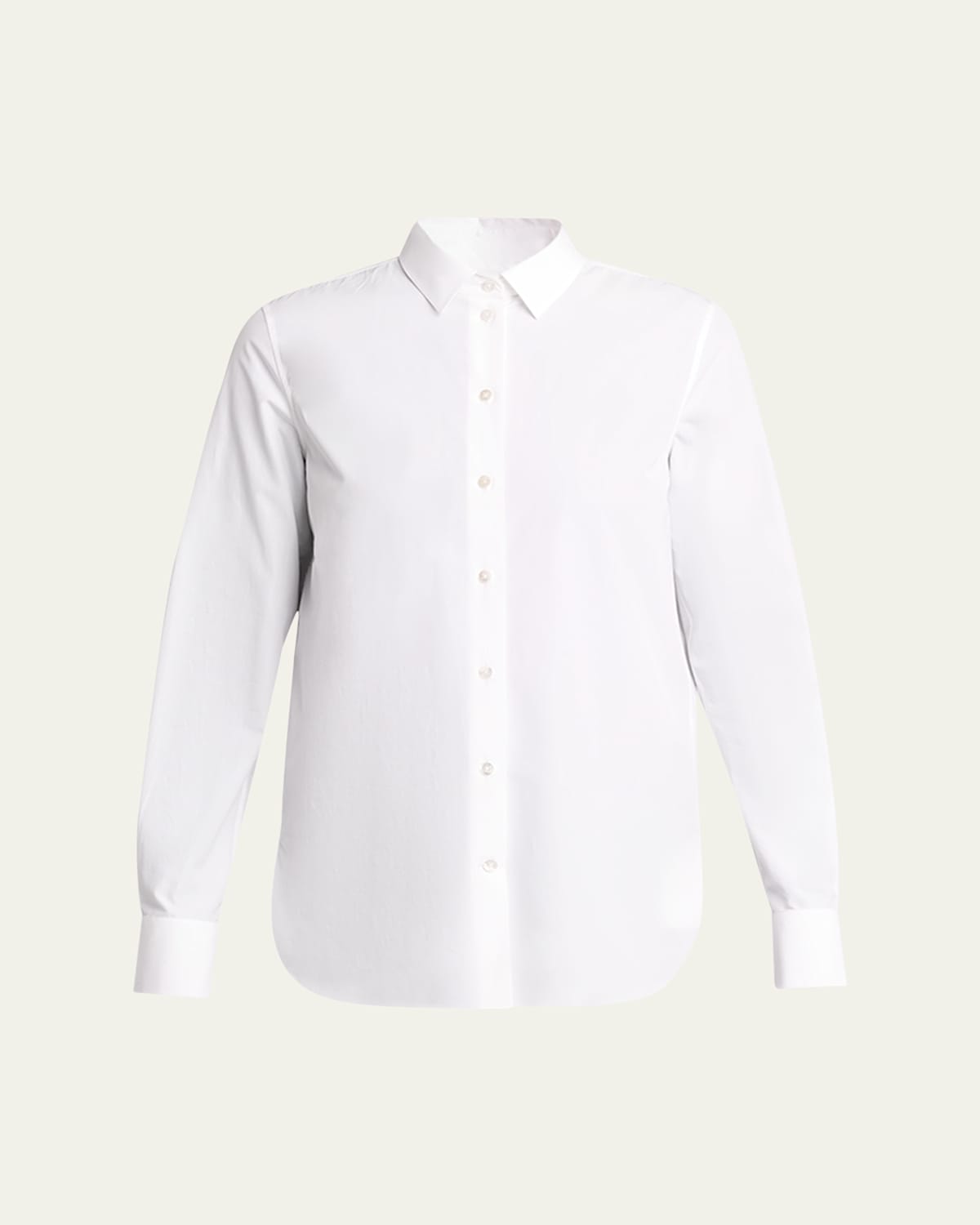The Row Metis Button-front Shirt In White