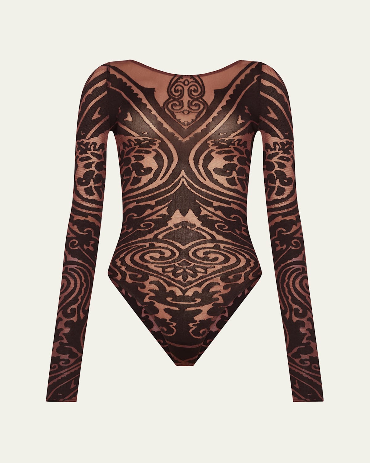 x Etro Tattoo String Bodysuit