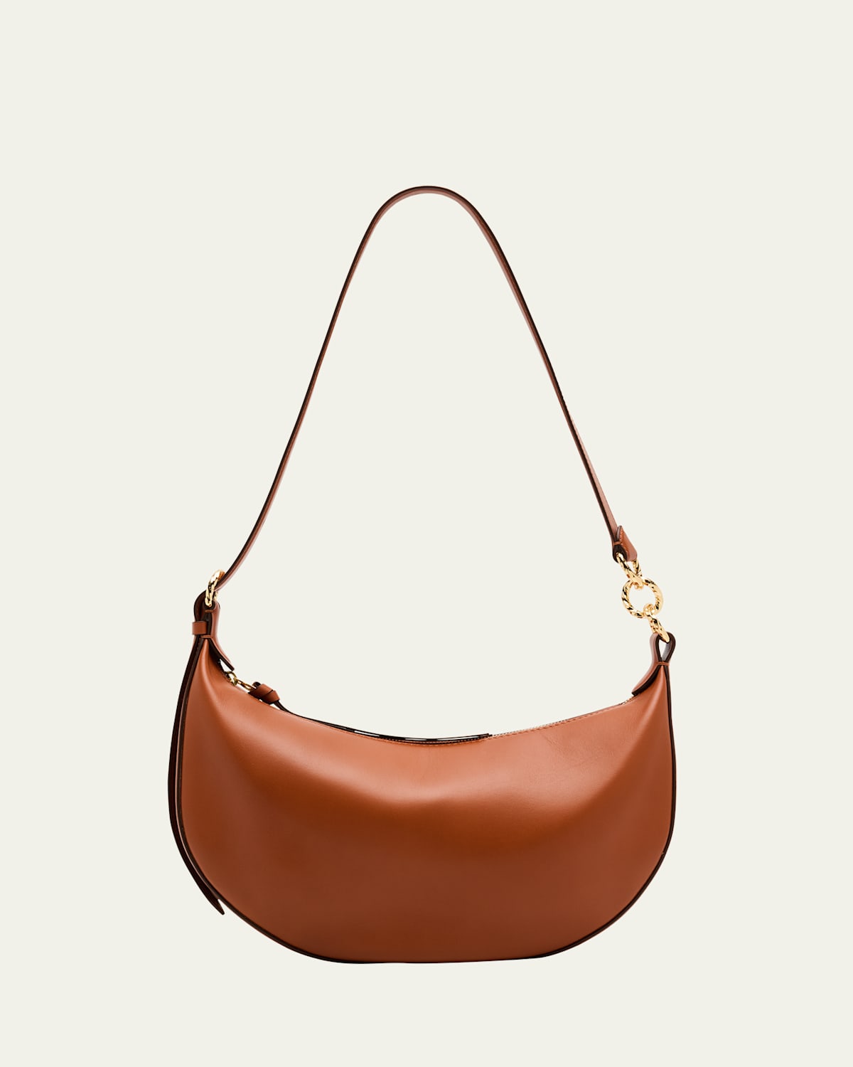 Twyla Small Calf Leather Hobo Bag