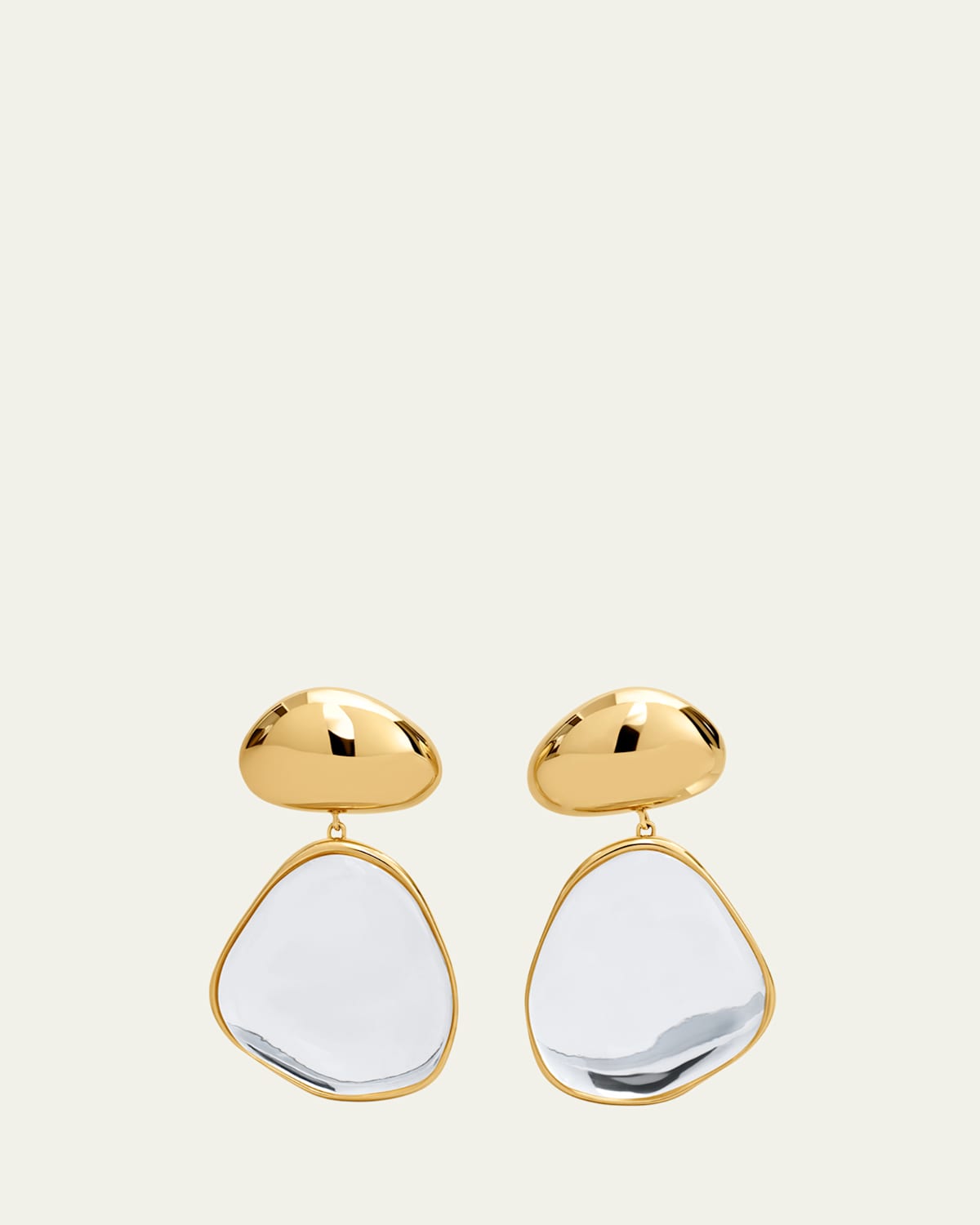 Bubble Lucite Drop Earrings