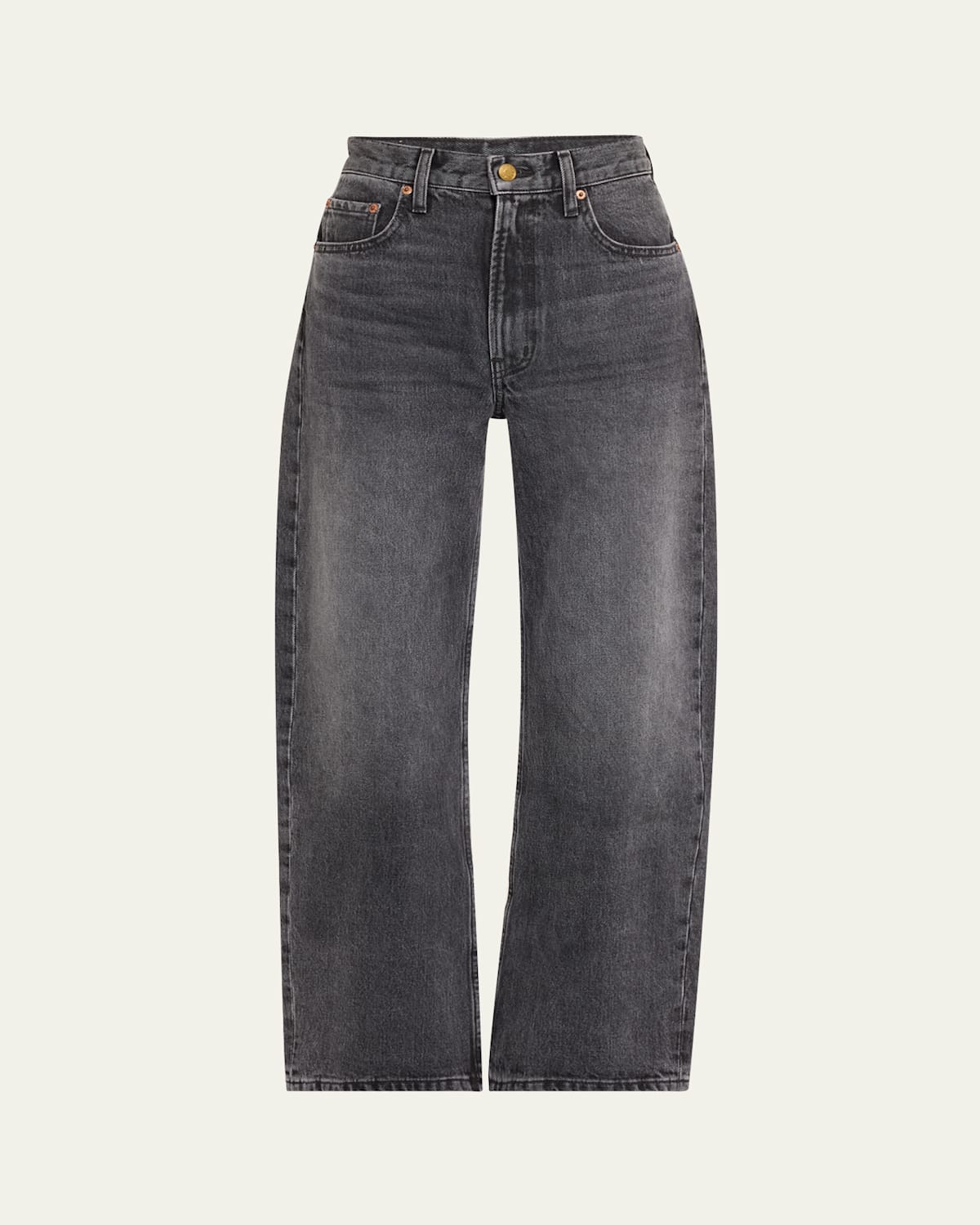 Leroy Mid Relaxed Bow-Leg Jeans