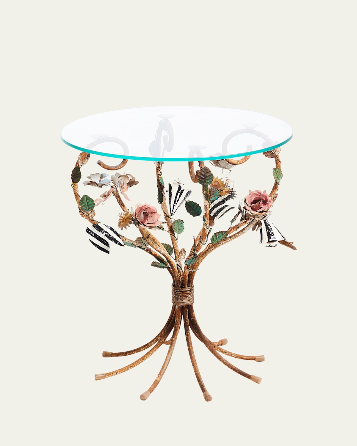 Mackenzie-childs Field Study Round Accent Table