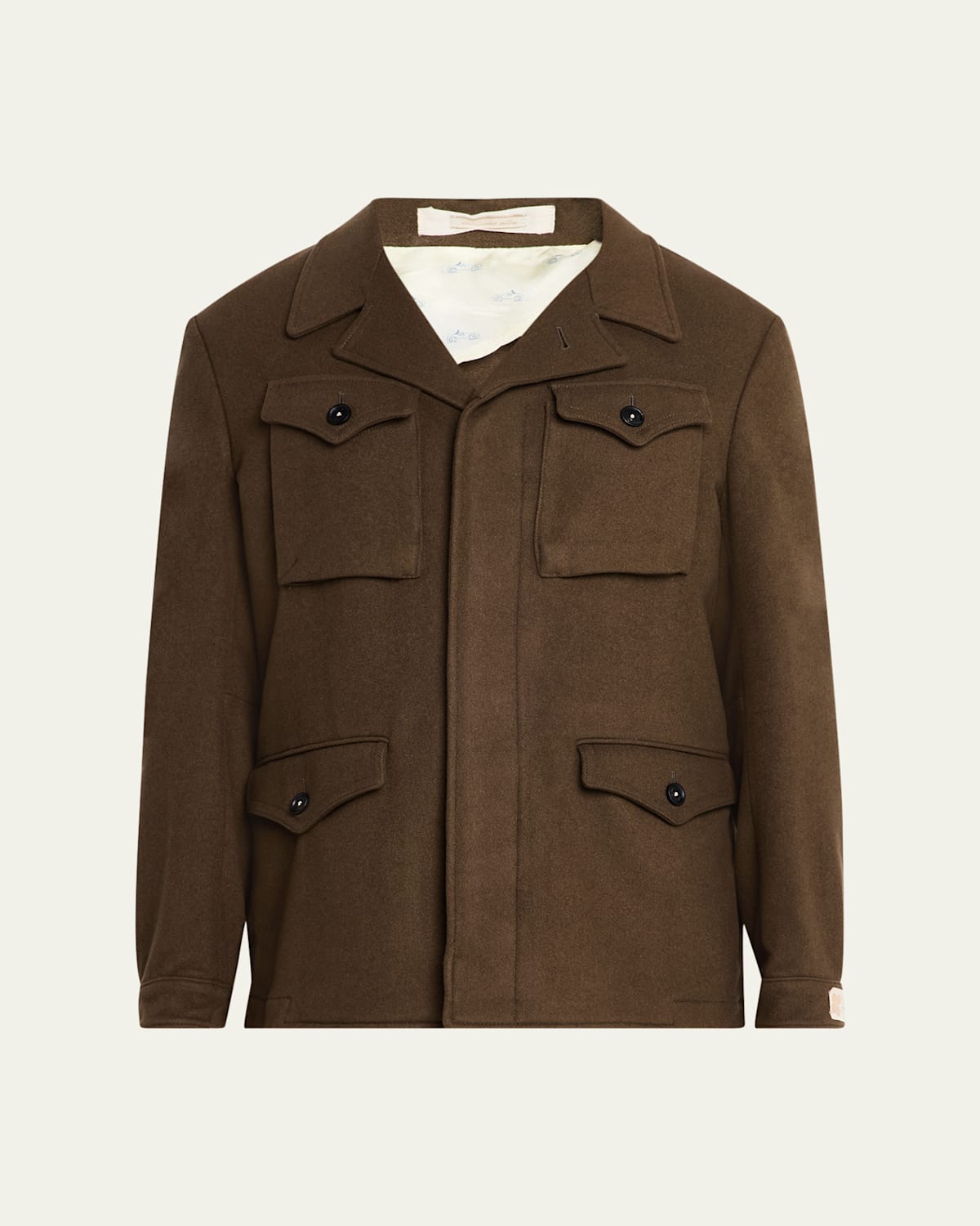 Men's Cuoio Cashmere Field Jacket