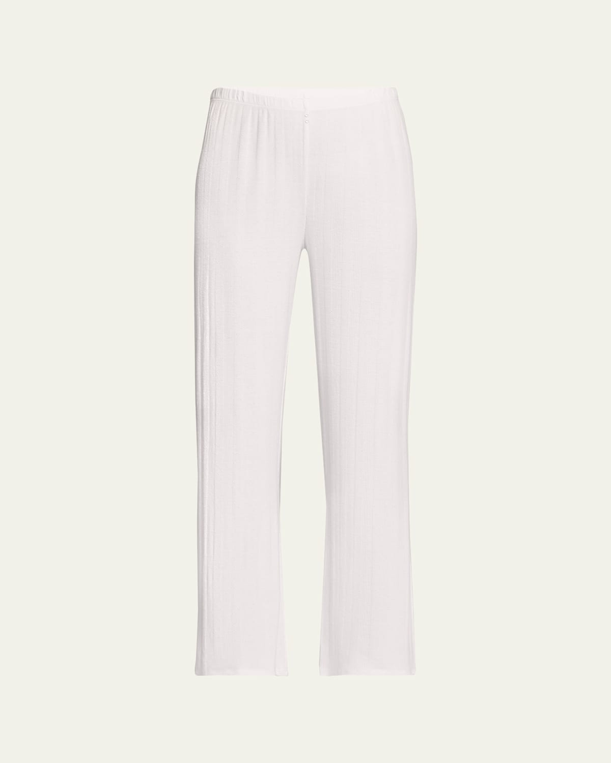 Soleil Pointelle-Knit Lounge Pants