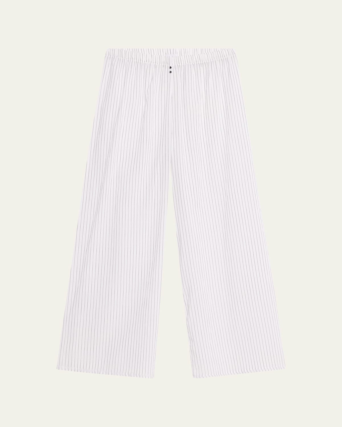 Cavani Striped Cotton Lounge Pants