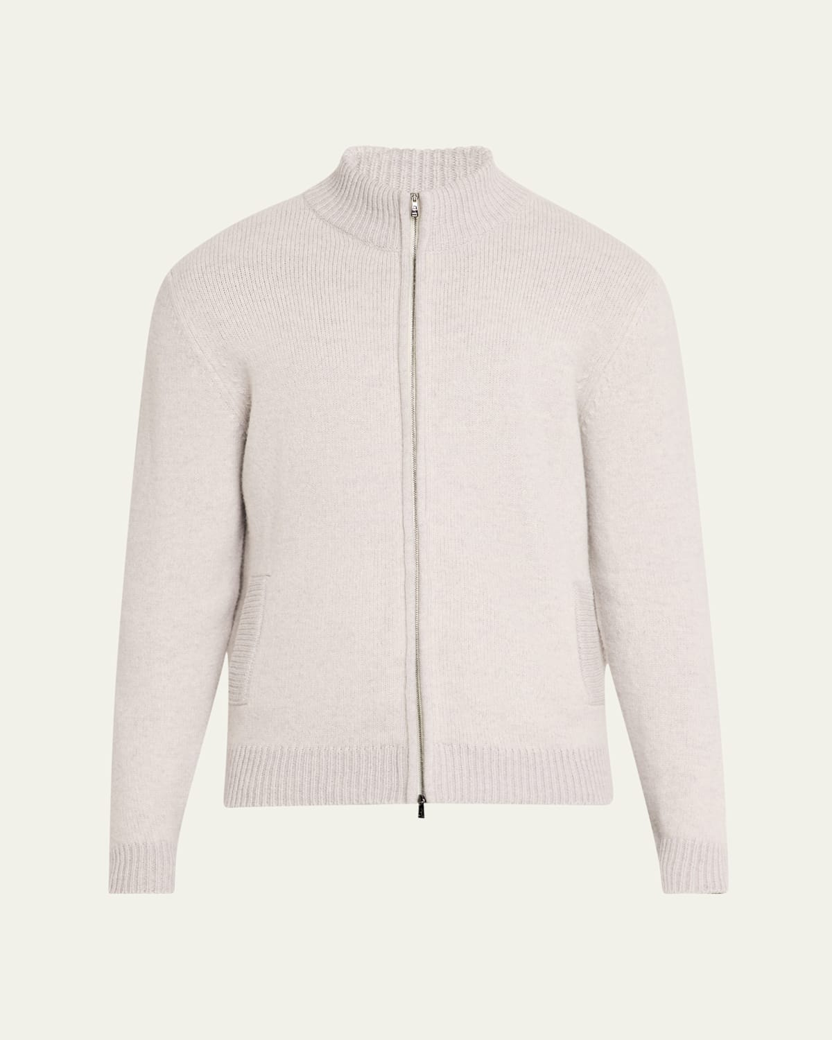 Men's Full-Zip Bomber Sweater