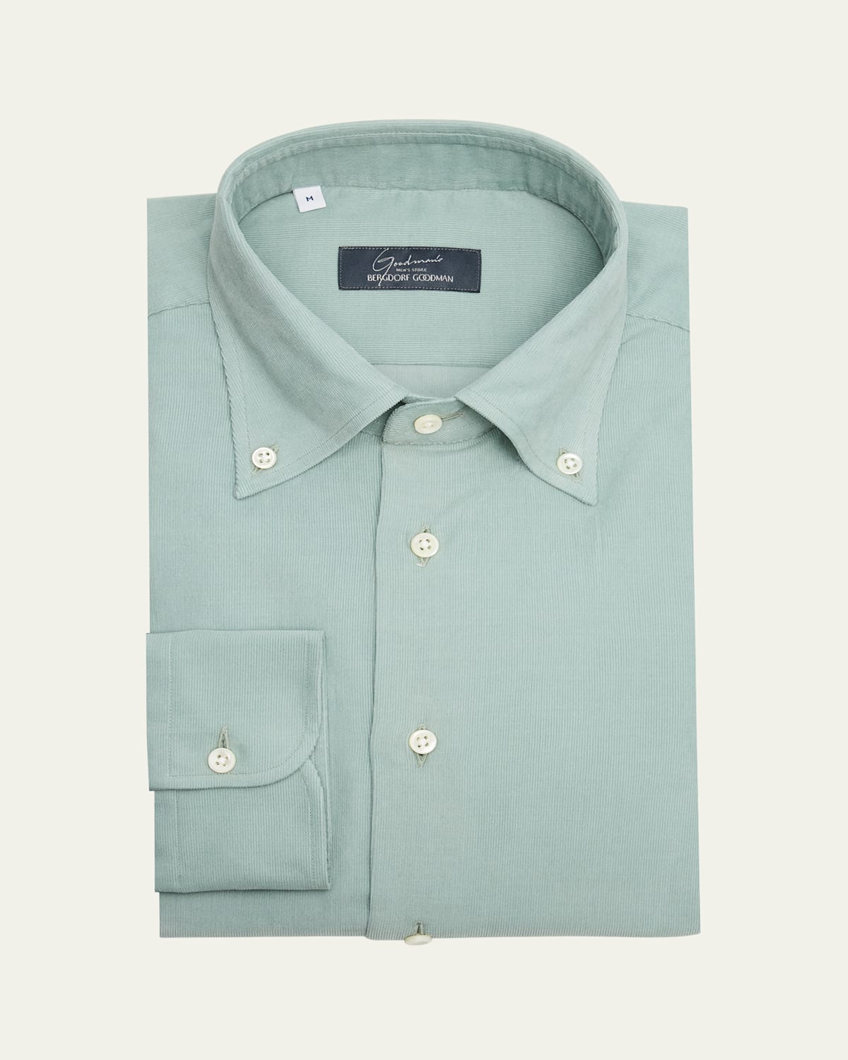 Men's Micro-Corduroy Cotton Sport Shirt