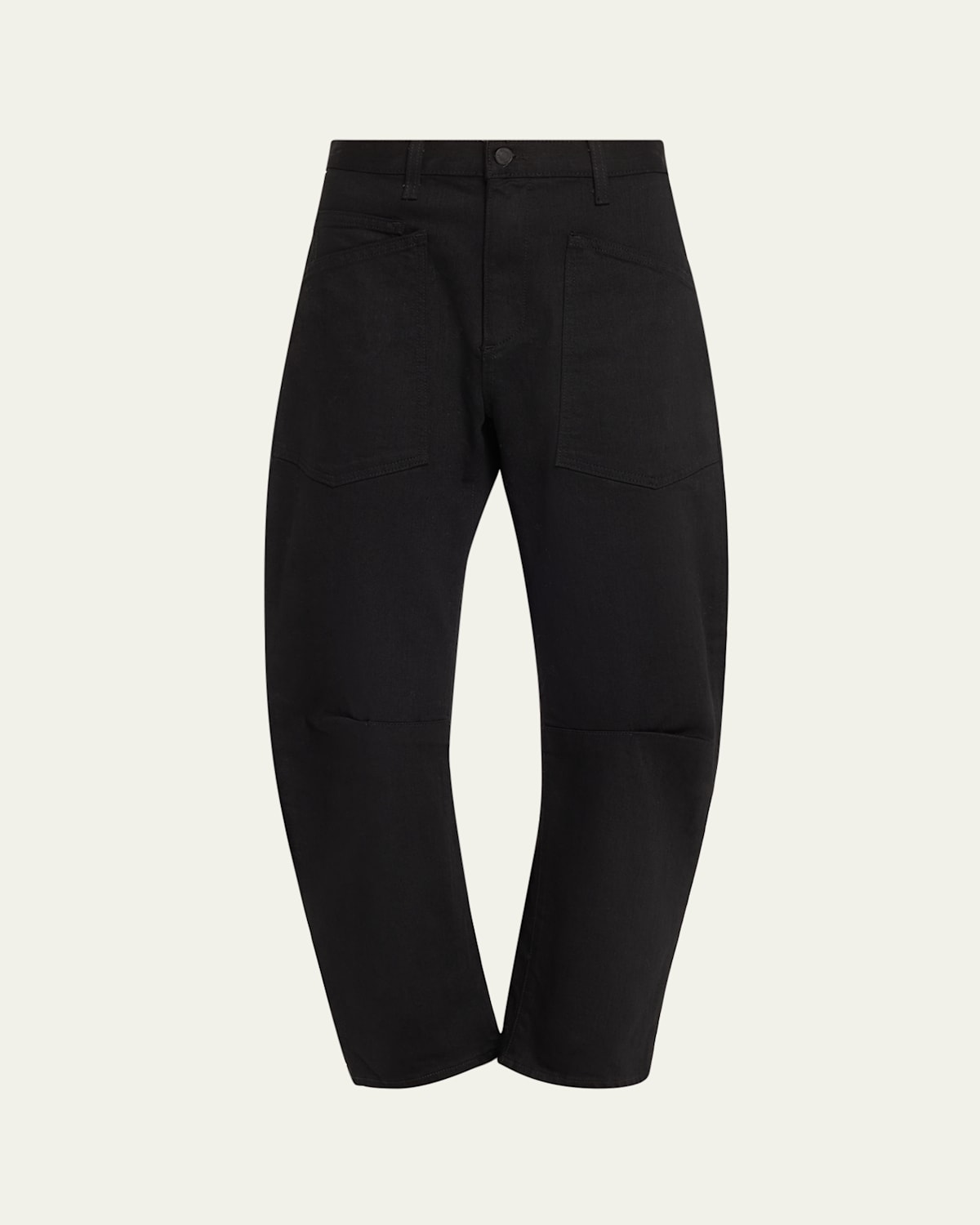 Nili Lotan Shon High-rise Barrel-leg Jeans In Multi