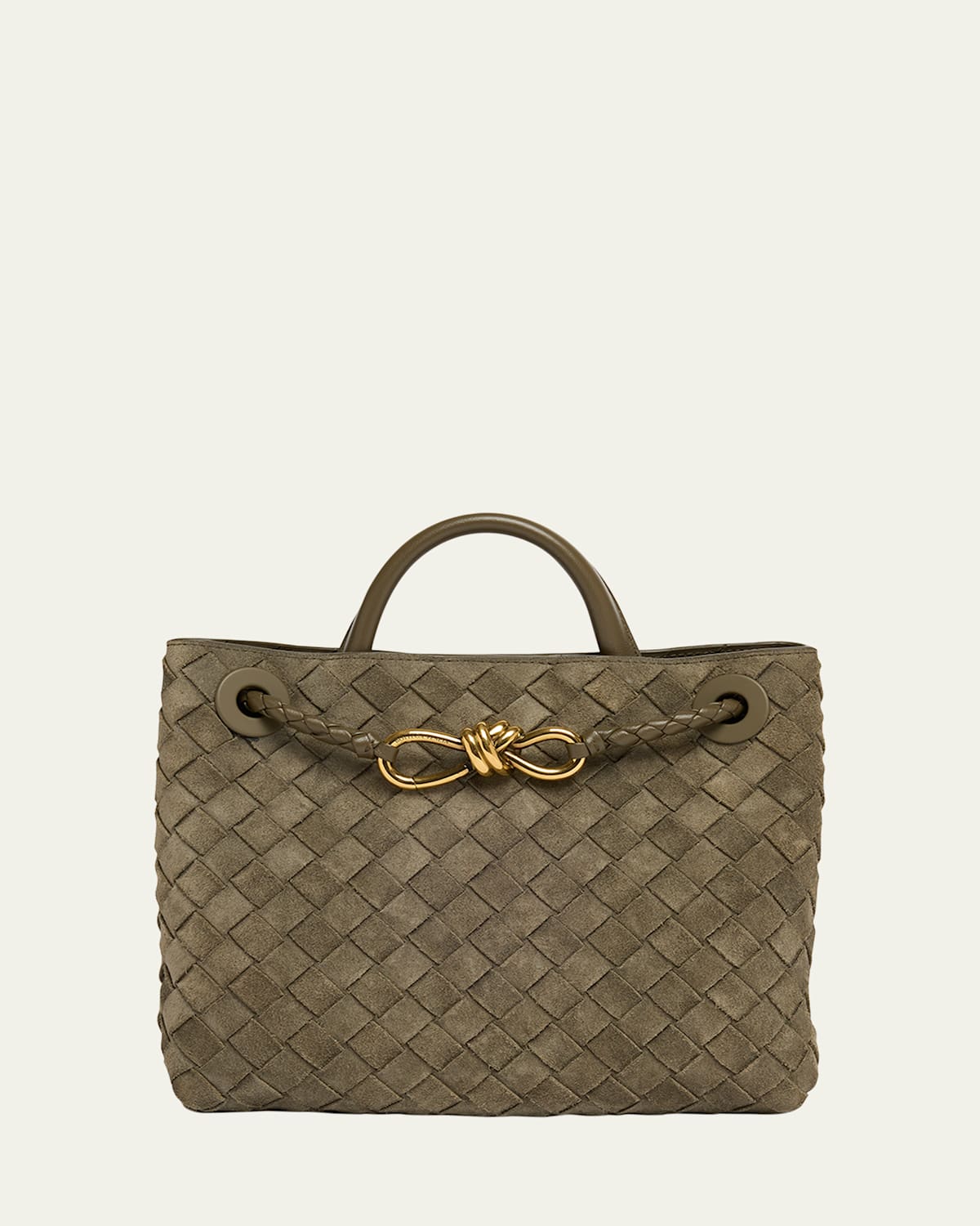 Bottega Veneta Small Andiamo Suede Tote Bag