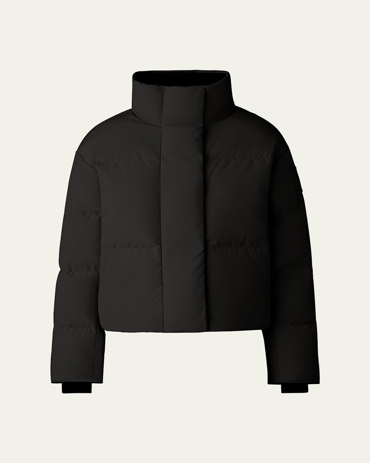 CANADA GOOSE GRANDVIEW CROPPED JACKET BLACK LABEL 