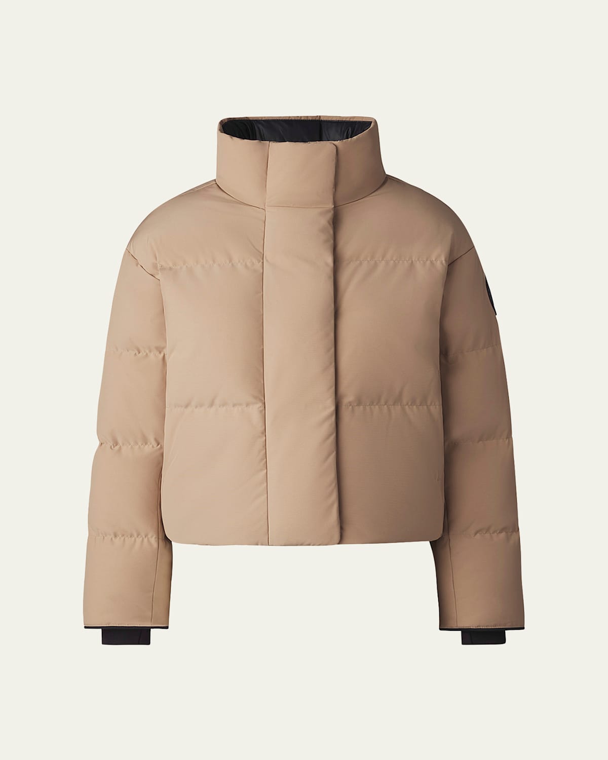 CANADA GOOSE GRANDVIEW CROPPED JACKET BLACK LABEL 
