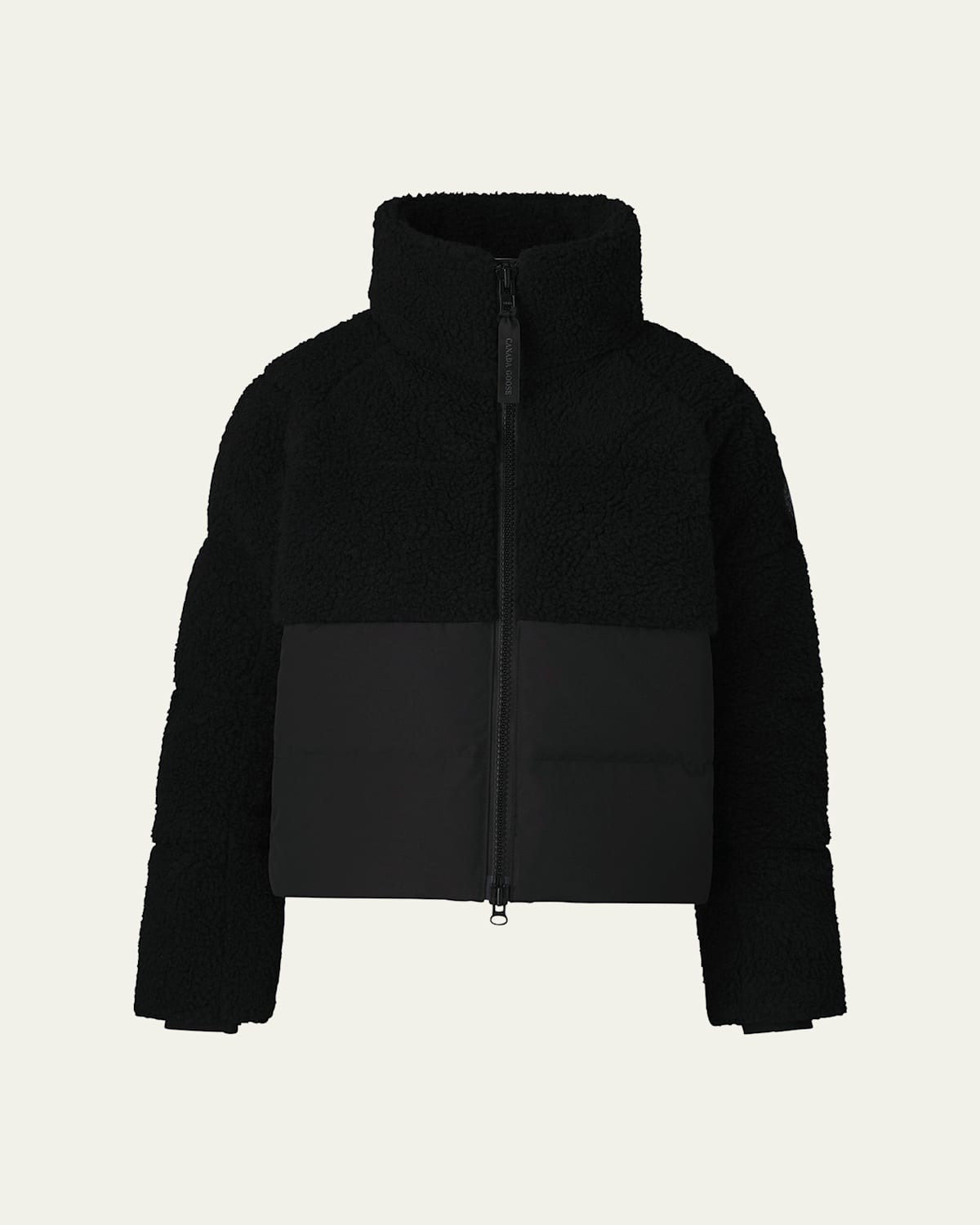 Shop Canada Goose Elora Puffer Black Label