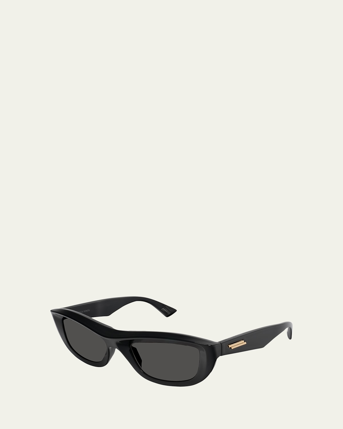 Bottega Veneta Ribbon Plastic Cat-Eye Sunglasses