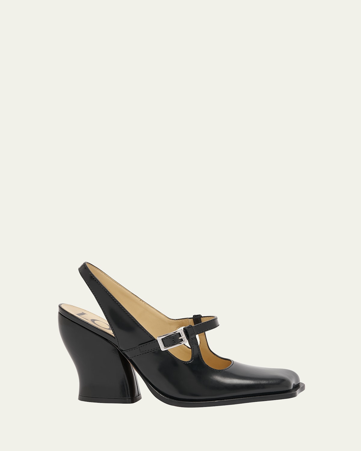 Onda Leather Mary Jane Slingback Pumps