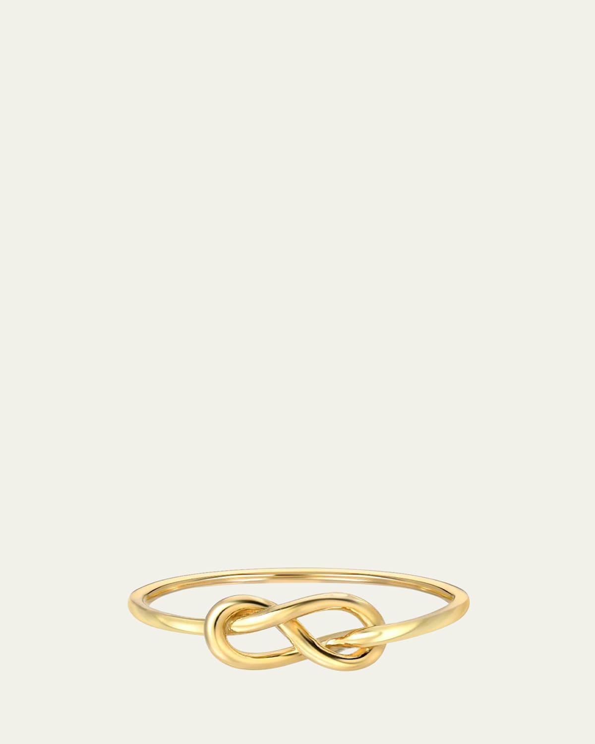 14K Gold Knot Ring, Size 7