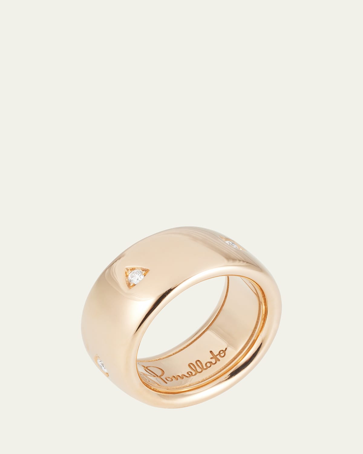Iconica 18K Rose Gold Medium/Large Band Ring