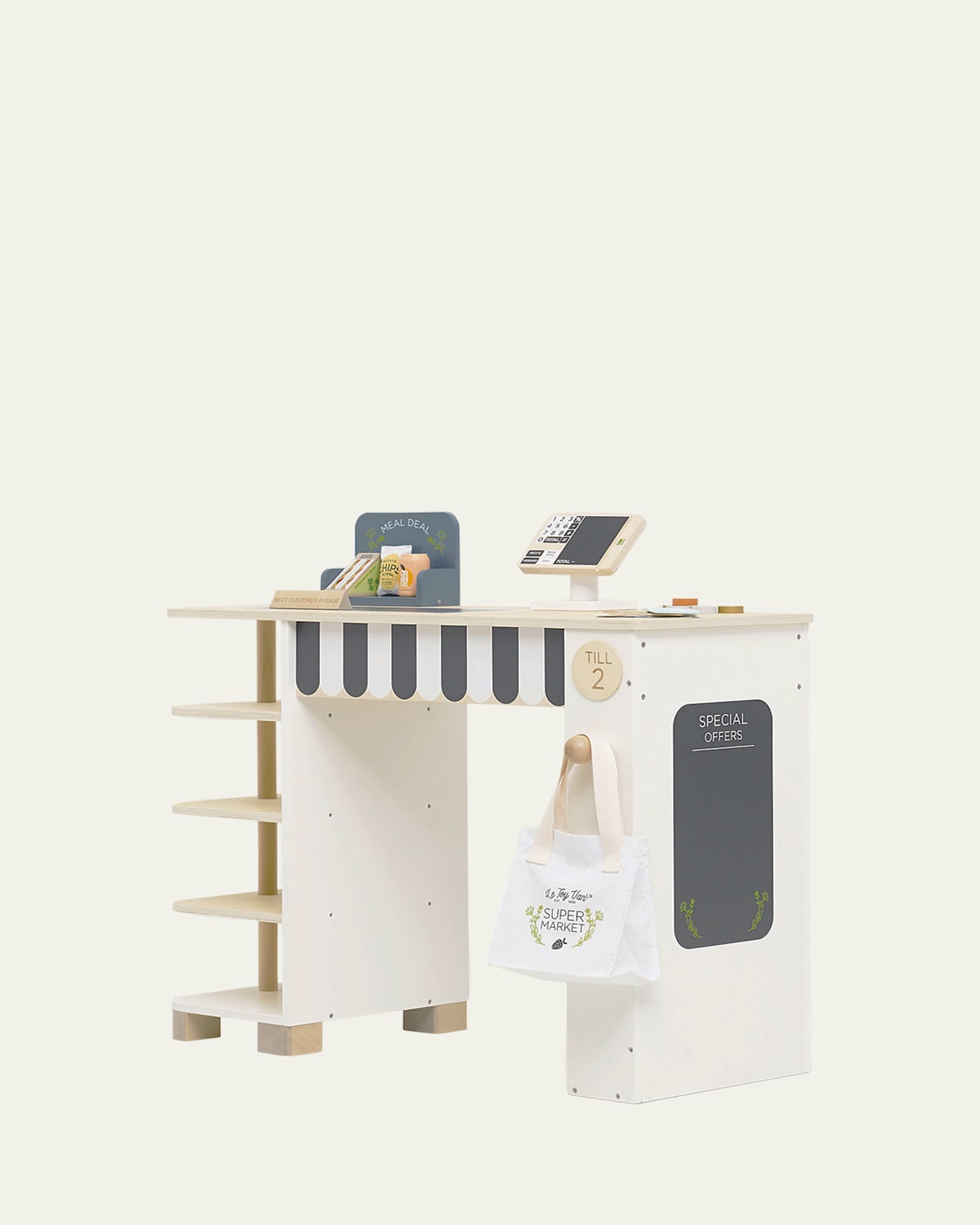 Le Toy Van Supermarket Till Checkout & Accessories Play Set