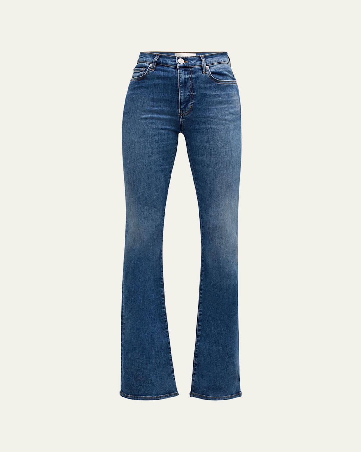 Frame Le High Flare Jeans In Mermaid