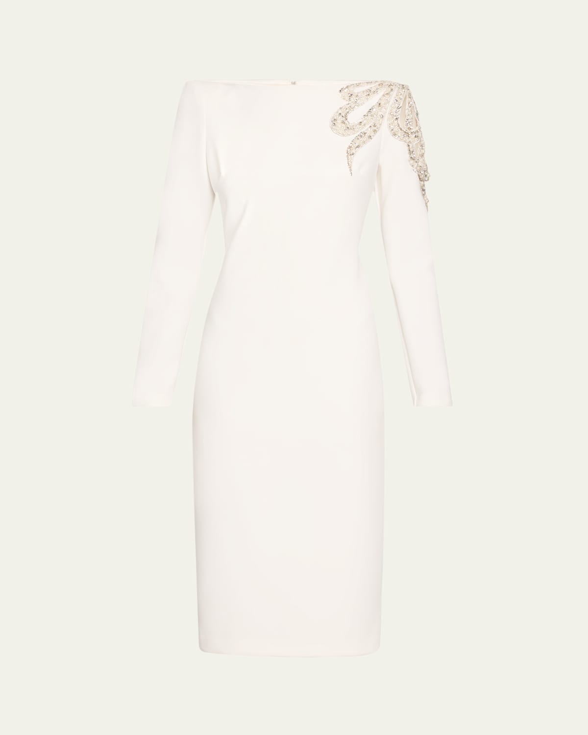 Beaded Cutout Bodycon Midi Dress