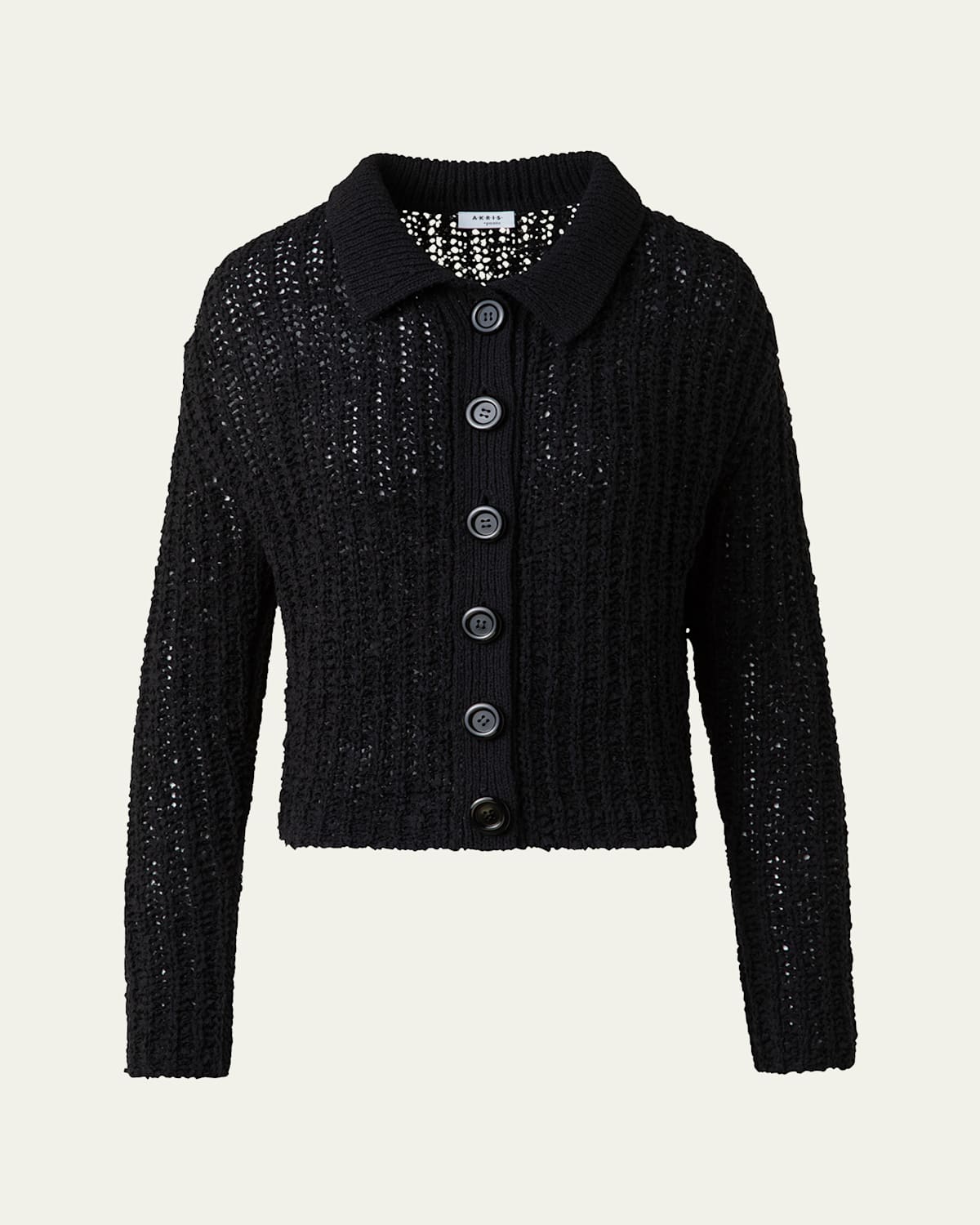 Summer Tweed Knit Boxy Cardigan